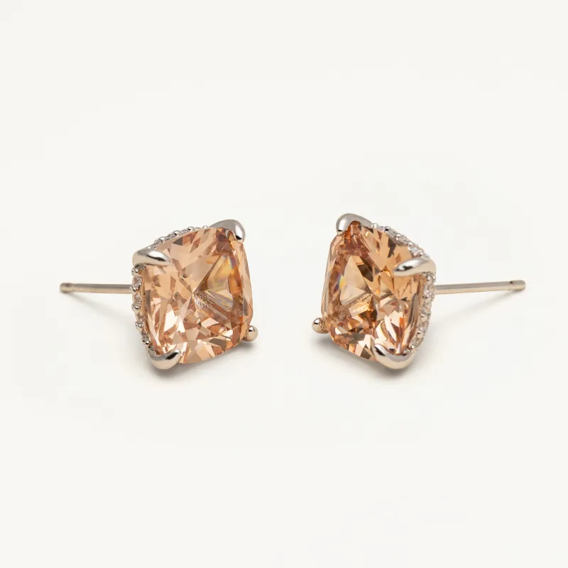 Desiree studs Champagne – Silver>Lily And Rose Clearance