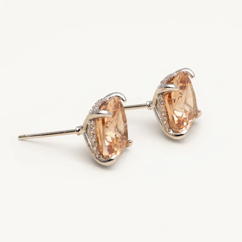 Desiree studs Champagne – Silver>Lily And Rose Clearance