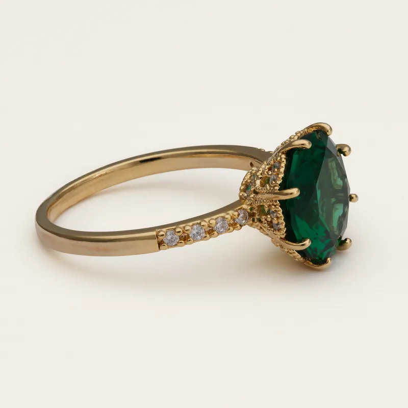 Elenora Ring – Emerald>Lily And Rose Sale