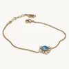 Emily Armband Guld – Icey Blue (251137)>Lily And Rose Hot