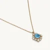 Emily Halsband Guld – Icey Blue (241069)>Lily And Rose Clearance