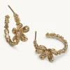 Eponine Hoops Örhängen Guld>Lily And Rose New