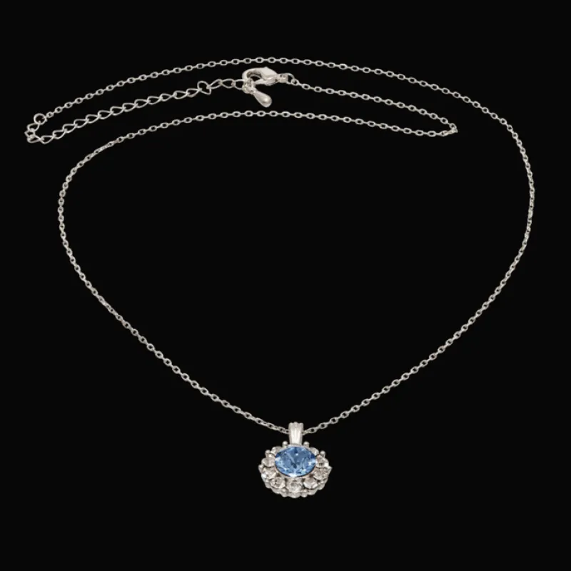 Lily And Rose Sofia Light Sapphire 40246>Halsband