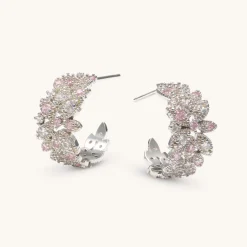 Laurel Hoops Örhängen- Silver 66031>Lily And Rose Sale