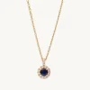Laurie Halsband Guld – Sapphire (41145)>Lily And Rose Discount