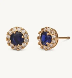 Laurie Örhängen Guld – Sapphire (66014)>Lily And Rose Best