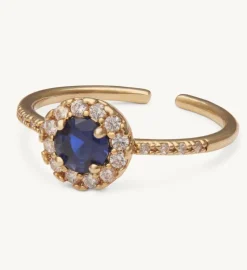 Laurie Ring Guld – Sapphire (30705)>Lily And Rose Discount