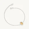 Luna Armband – Golden Brown Topaz (Guld) 51162>Lily And Rose Clearance