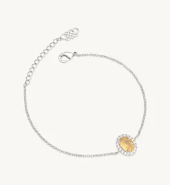 Luna Armband – Golden Brown Topaz (Guld) 51162>Lily And Rose Clearance