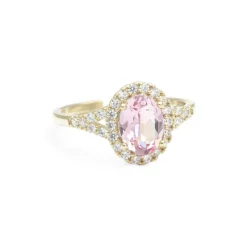 Luna Ring – Light Rose (Guld) 30672>Lily And Rose