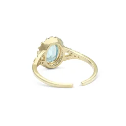 Luna Ring – Aquamarine (Guld) 30671><noscript><img width=