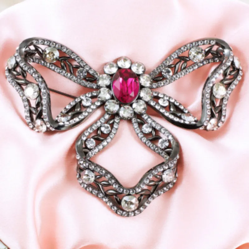 Marie Antoinette Brooch – Fuschia 70291>Lily And Rose Sale