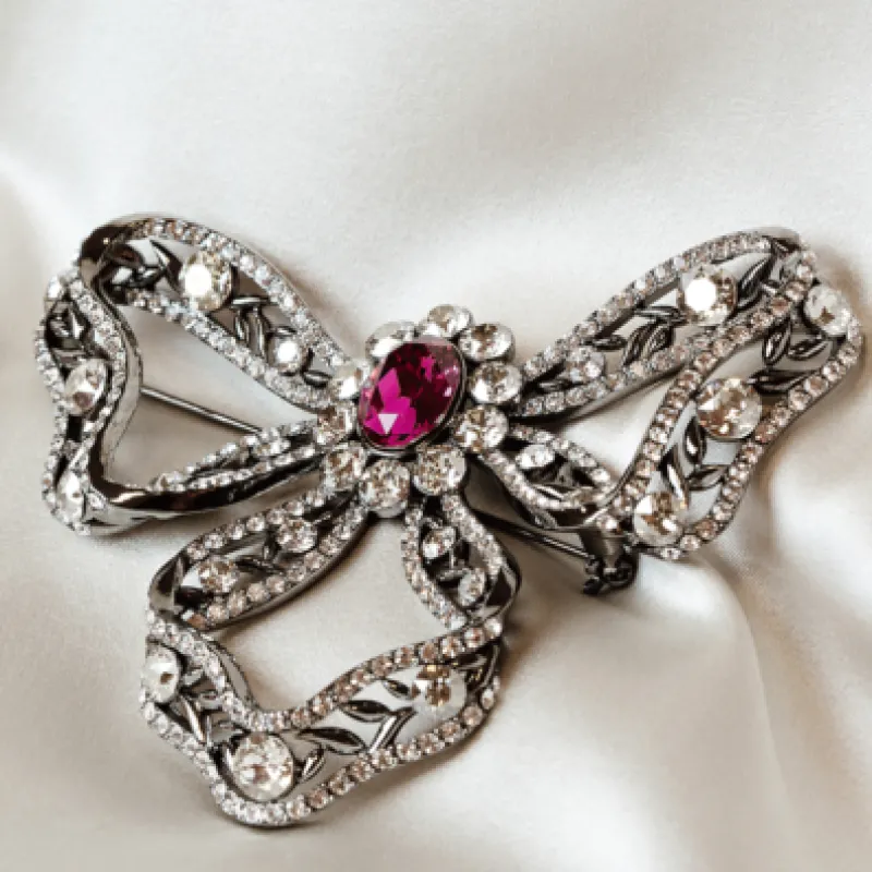 Marie Antoinette Brooch – Fuschia 70291>Lily And Rose Sale