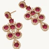 Miss Ophelia Örhängen Guld – Pink Ruby (62238)>Lily And Rose Outlet