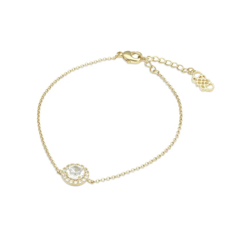 Miss Stella Armband – Crystal (Guld) 51182>Lily And Rose