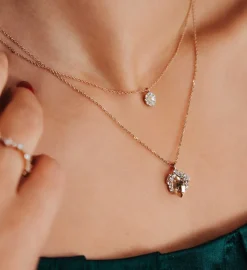 Petite Camille Halsband – Golden Shadow (Guld) 41131>Lily And Rose Outlet