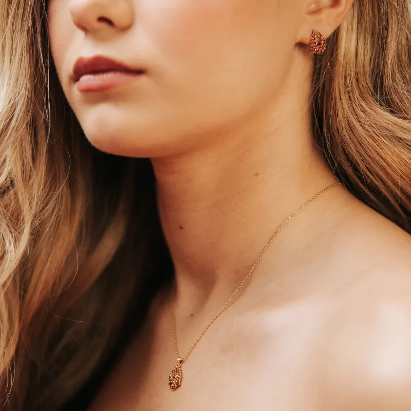 Petite Miss Alice Halsband – Garnet>Lily And Rose Best