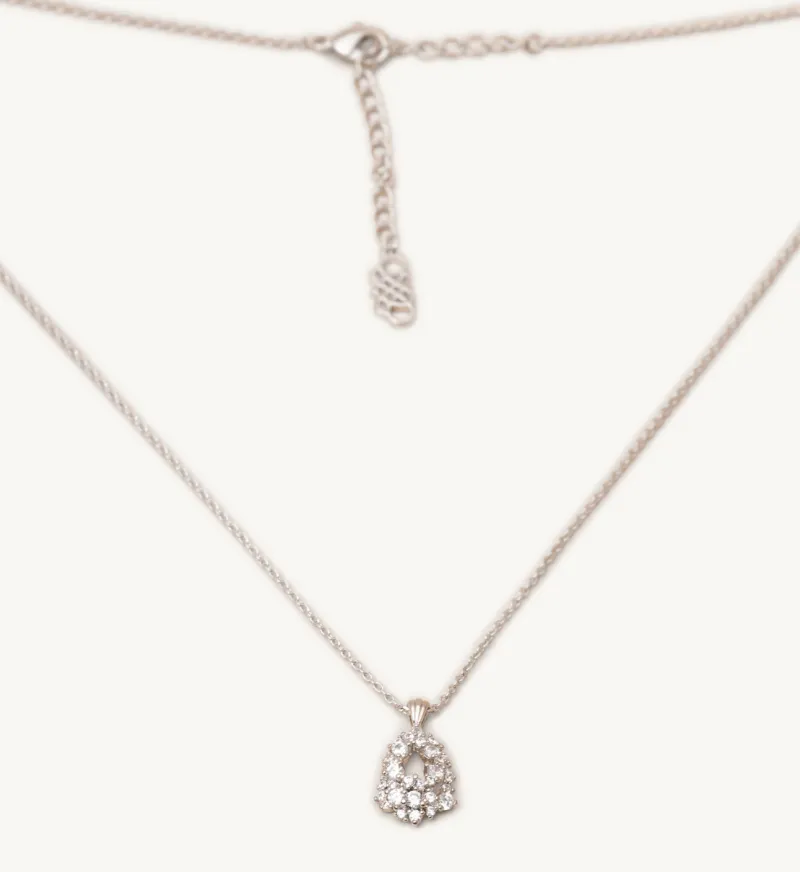 Petite Miss Alice Halsband – Crystal (silver)>Lily And Rose Discount
