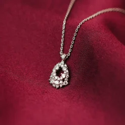 Petite Miss Alice Halsband – Crystal (silver)>Lily And Rose Discount