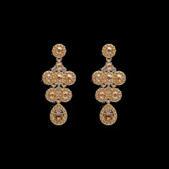 Petite Miss Kate Örhängen- Champagne 62232 (Guld)>Lily And Rose Outlet