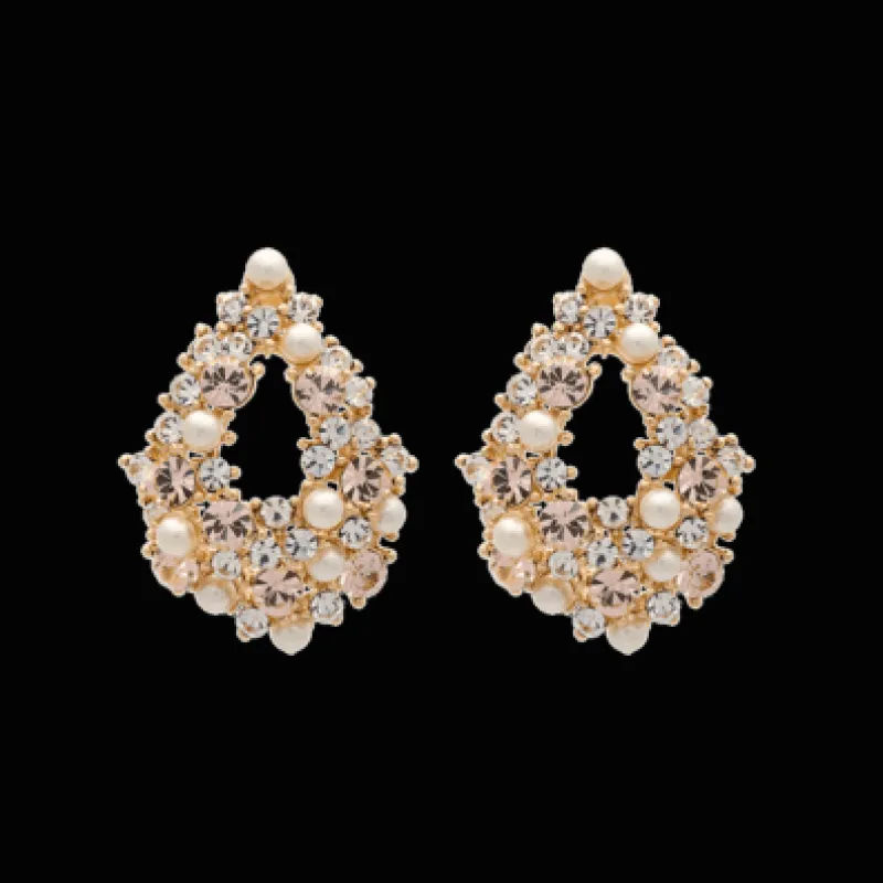 Örhängen Alice Pearl Ivory Silk 60578>Lily And Rose Outlet