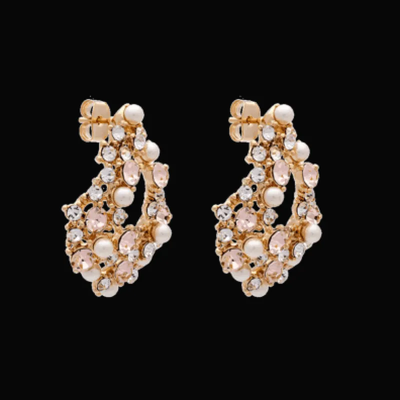 Örhängen Alice Pearl Ivory Silk 60578>Lily And Rose Outlet