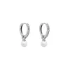 Örhängen Petite Kennedy Hoops (Silver) 62313>Lily And Rose Outlet