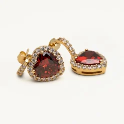 / Rose Örhängen – Garnet>Lily And Rose