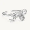 Versaille Bow Ring – Crystal (Silver) 30402>Lily And Rose Clearance