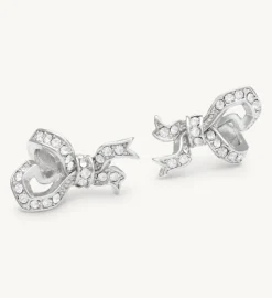 Versailles Bow Örhängen – Crystal (Silver) 65032>Lily And Rose New