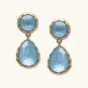 Victoria Raindrop Örhängen -Sky blue 62711>Lily And Rose Clearance