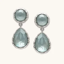 Victoria Raindrop Örhängen -Sky blue 62710>Lily And Rose Discount