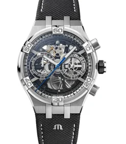 Maurice Lacroix Chronograph Skeleton 44m AI6098-SS001-090-1>Aikon Online
