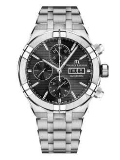 Maurice Lacroix Gents Automatic Chronograph AI6038-SS002-330-1>Aikon