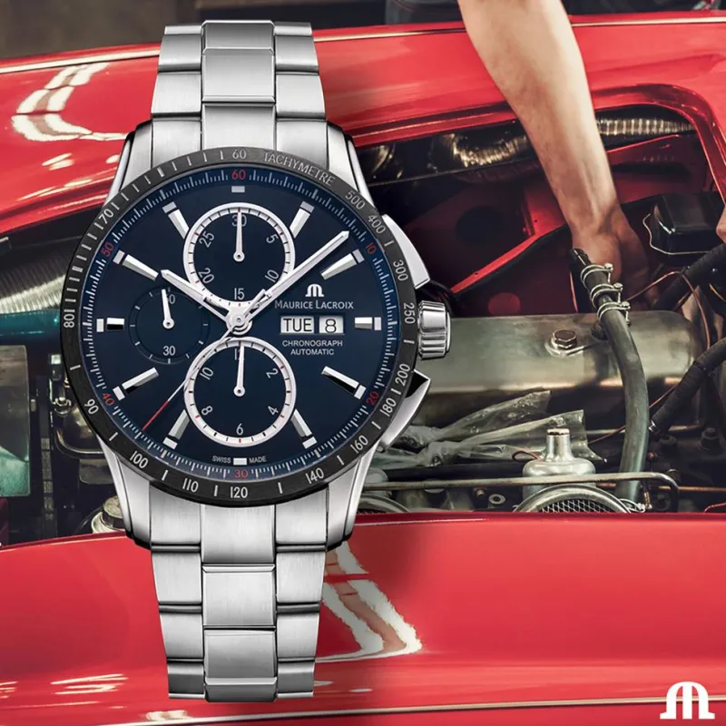 Pontos Automatic Chronograph PT6038-SSL22-430-1>Maurice Lacroix Outlet