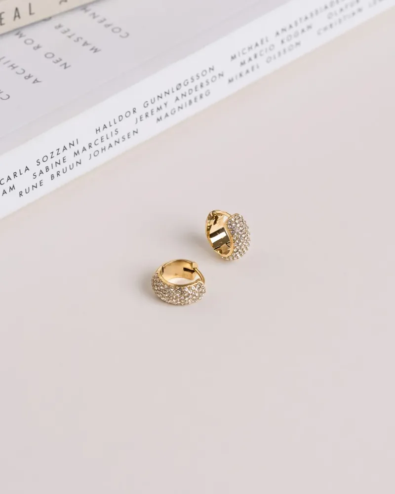 Amour Örhängen Small Guld>Mockberg Discount