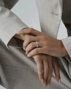 Amour Silver Ring><noscript><img width=