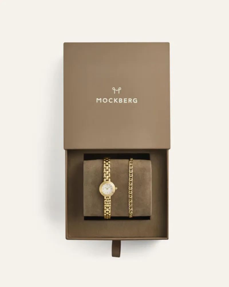 Mockberg Antique Combo Guld>Klockor New