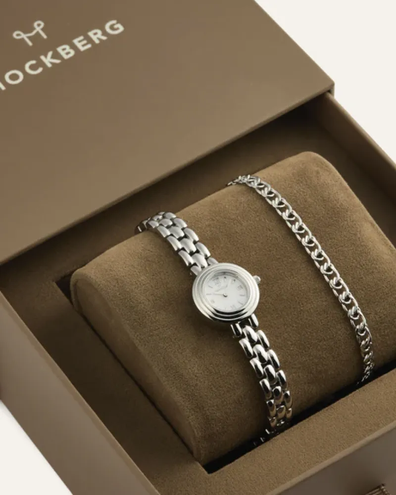 Mockberg Antique Combo Silver>Klockor Hot