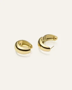 Aura Bold Örhängen Guld><noscript><img width=