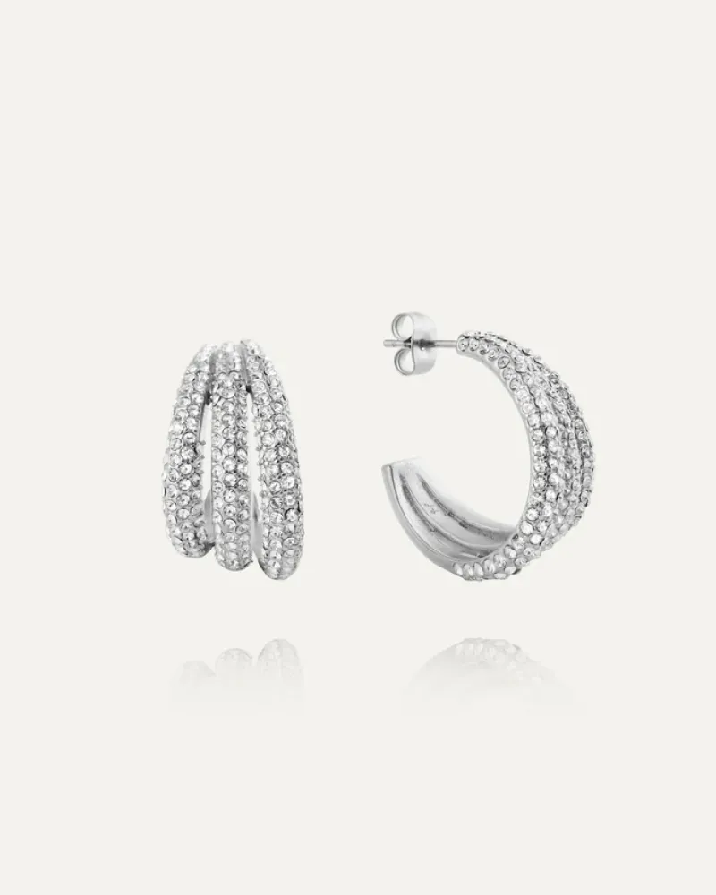 Aurelia Steel Earring>Mockberg Best