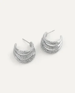 Aurelia Steel Earring><noscript><img width=