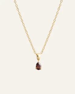 Mockberg Belle Guld – Coffee>Halsband Discount