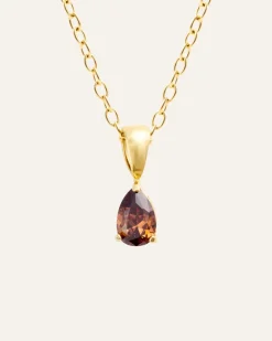Mockberg Belle Guld – Coffee>Halsband Discount