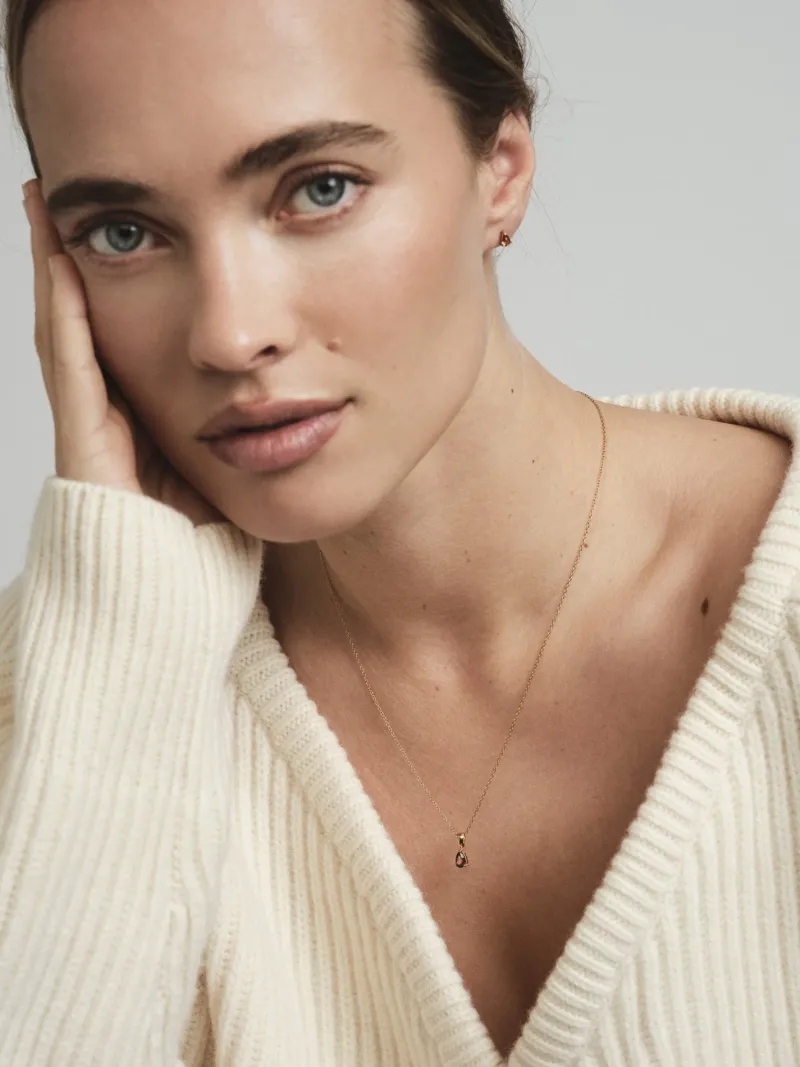 Mockberg Belle Guld – Coffee>Halsband Discount