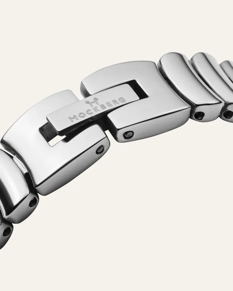 Mockberg Belle Oval Klocka Silver MB1419>Klockor