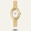 Mockberg Belle Oval Klocka Guld MB1418>Klockor New