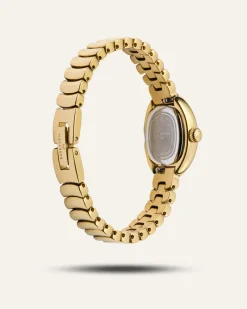 Mockberg Belle Oval Petite Klocka Guld MB1416><noscript><img width=
