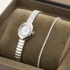 Mockberg Belle Oval Petite Combo Silver>Klockor Sale