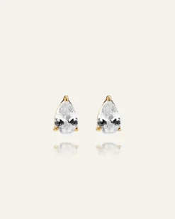 Belle Studs Medium Guld>Mockberg Sale